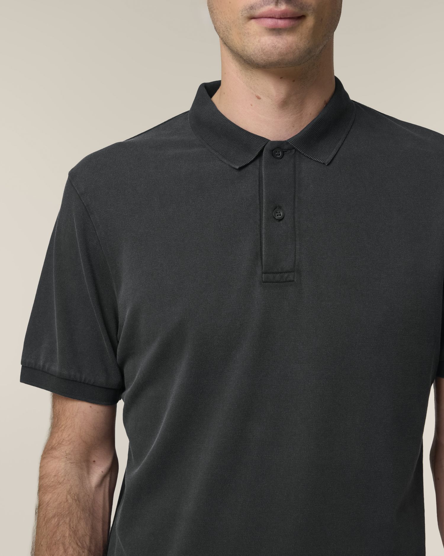 Koszulka polo unisex garment-dyed - obrazek 5