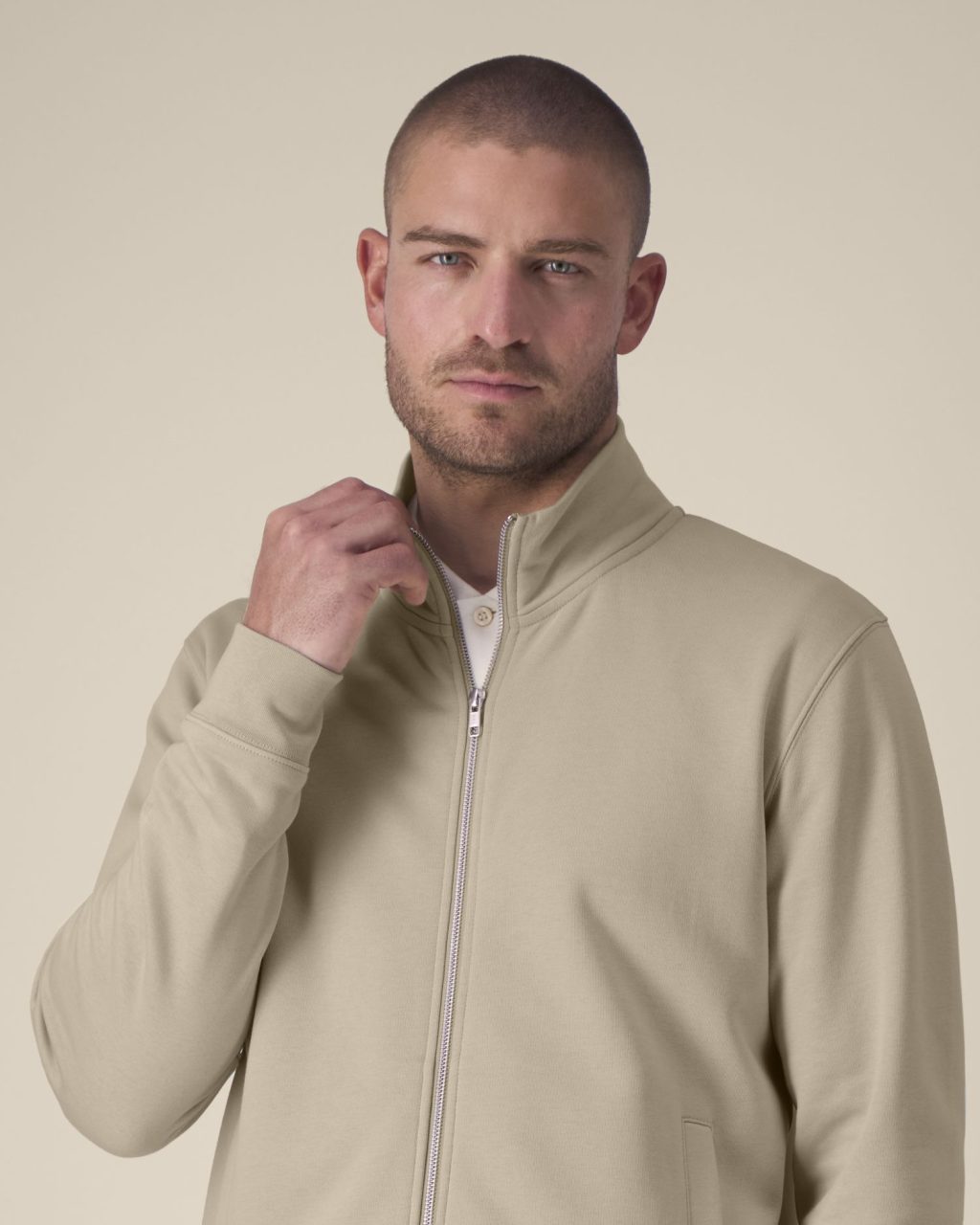 Rozpinana bluza unisex ze stójką - obrazek 14