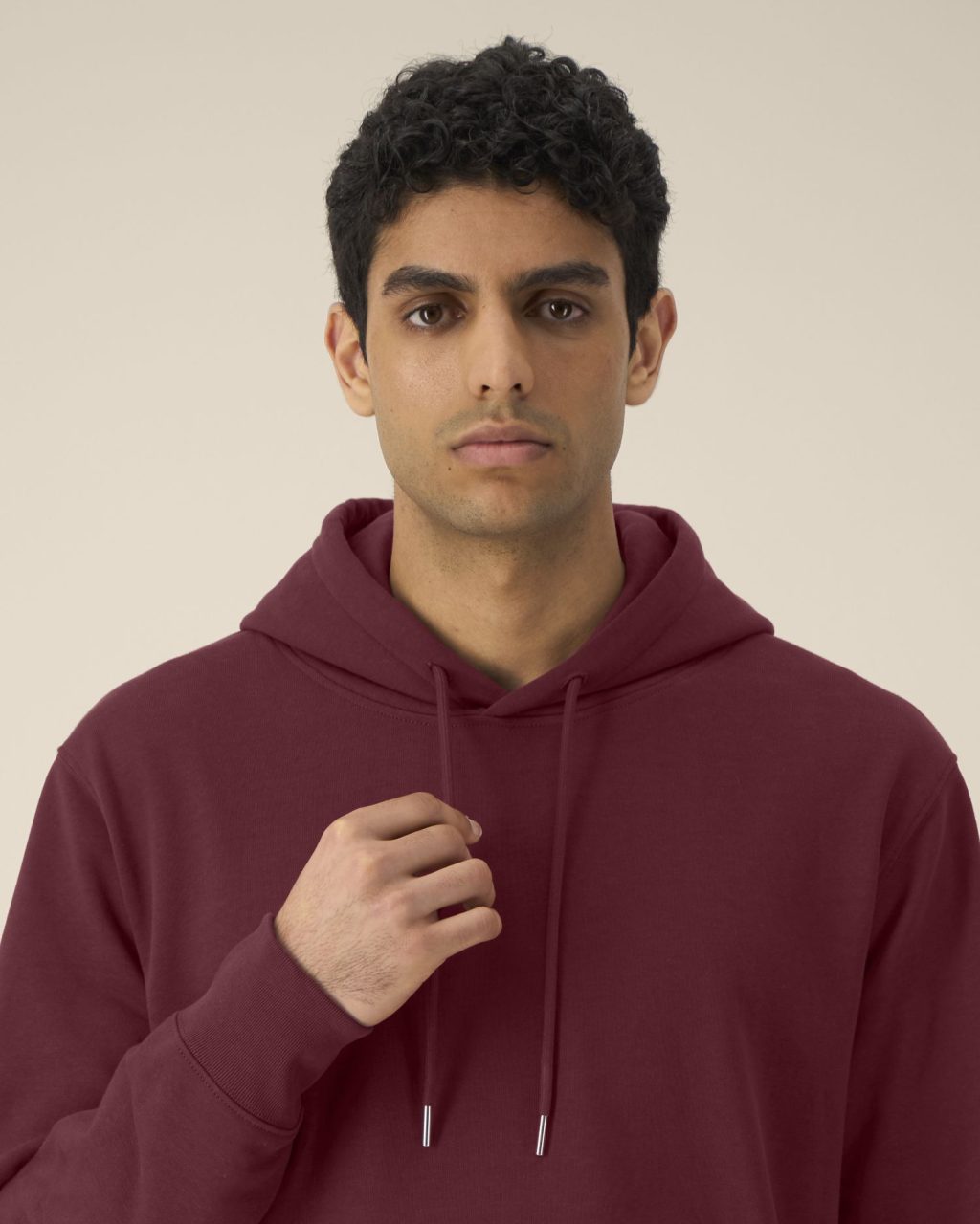 Bluza z kapturem unisex z bawełny z recyklingu - obrazek 12
