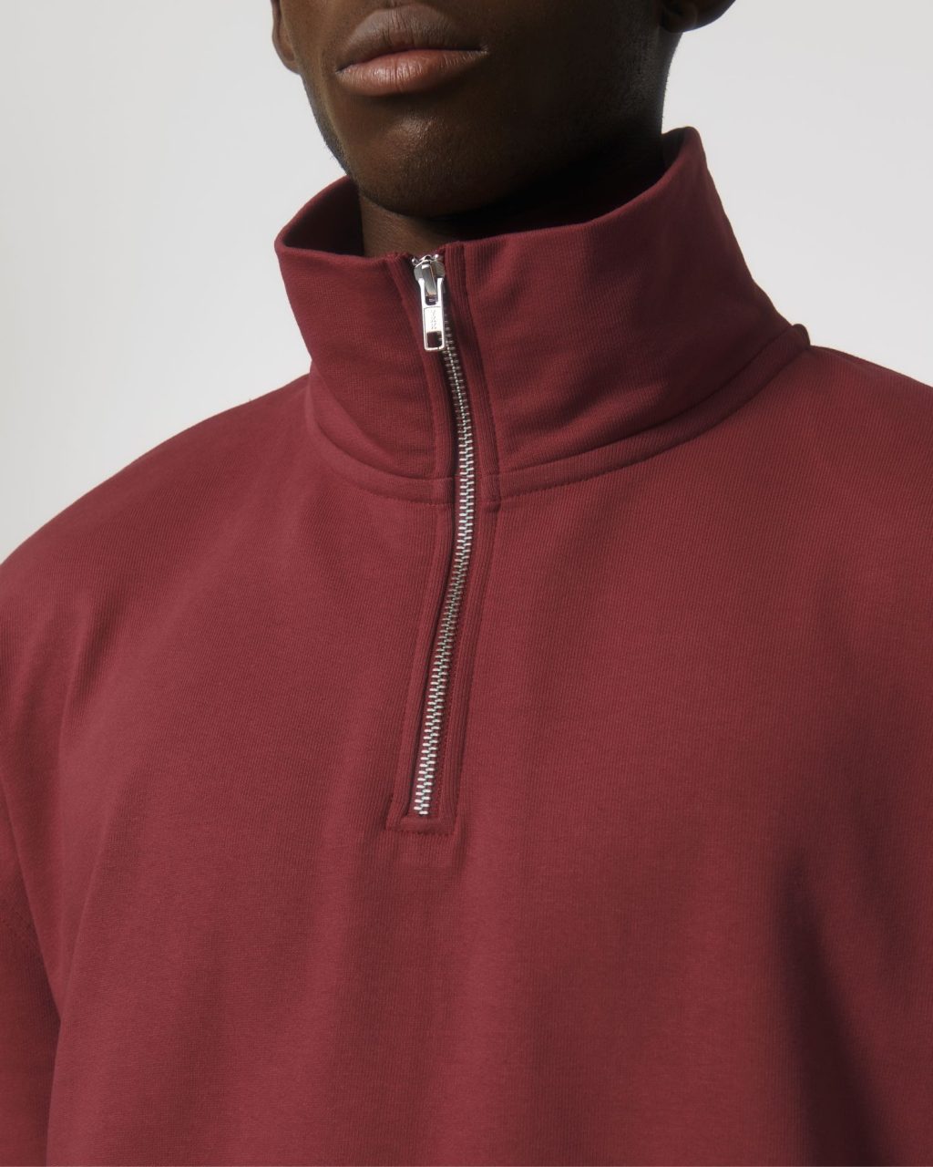 Bluza unisex boxy z krótkim zamkiem sucha w dotyku - obrazek 5
