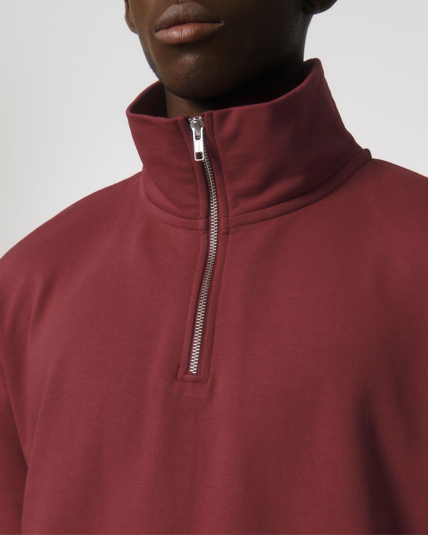 Bluza unisex boxy z krótkim zamkiem sucha w dotyku - obrazek 5