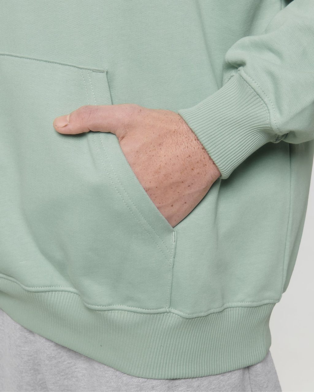 Bluza z kapturem unisex boxy sucha w dotyku - obrazek 5