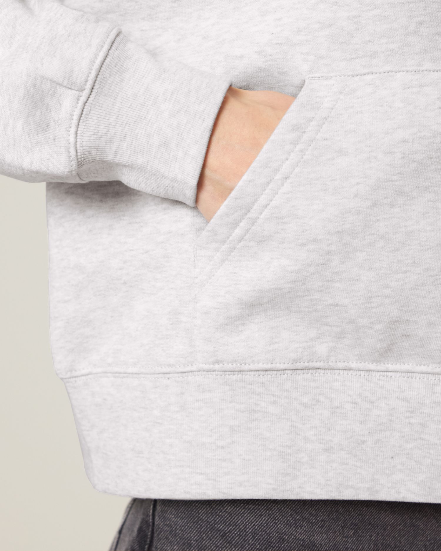 Rozpinana bluza z kapturem damska Iconic - obrazek 5