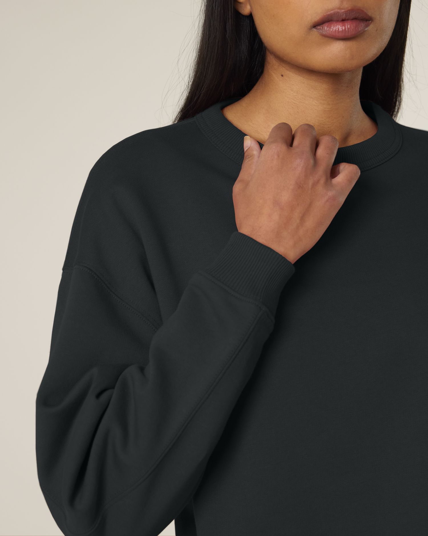 Bluza damska crewneck oversized - obrazek 4
