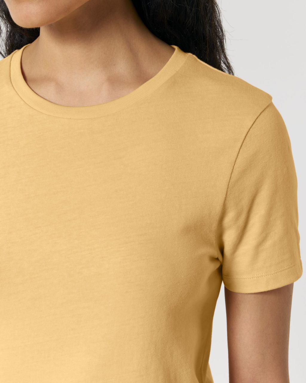 T-shirt damski krótki fitted - obrazek 5