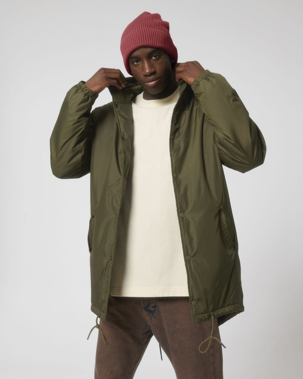 Parka watowana unisex - obrazek 7