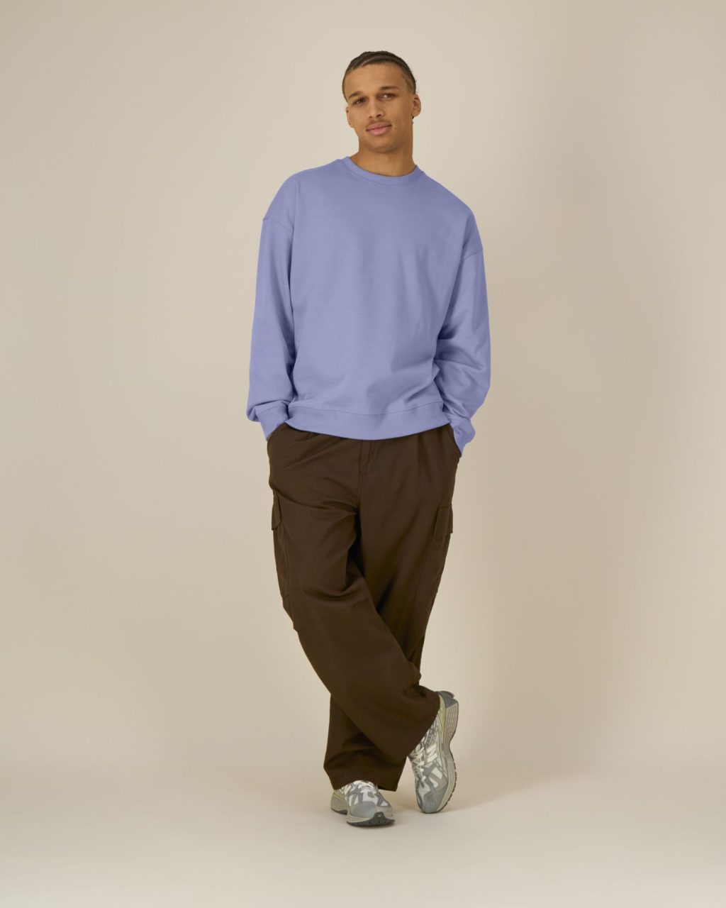 Bluza unisex crewneck oversized