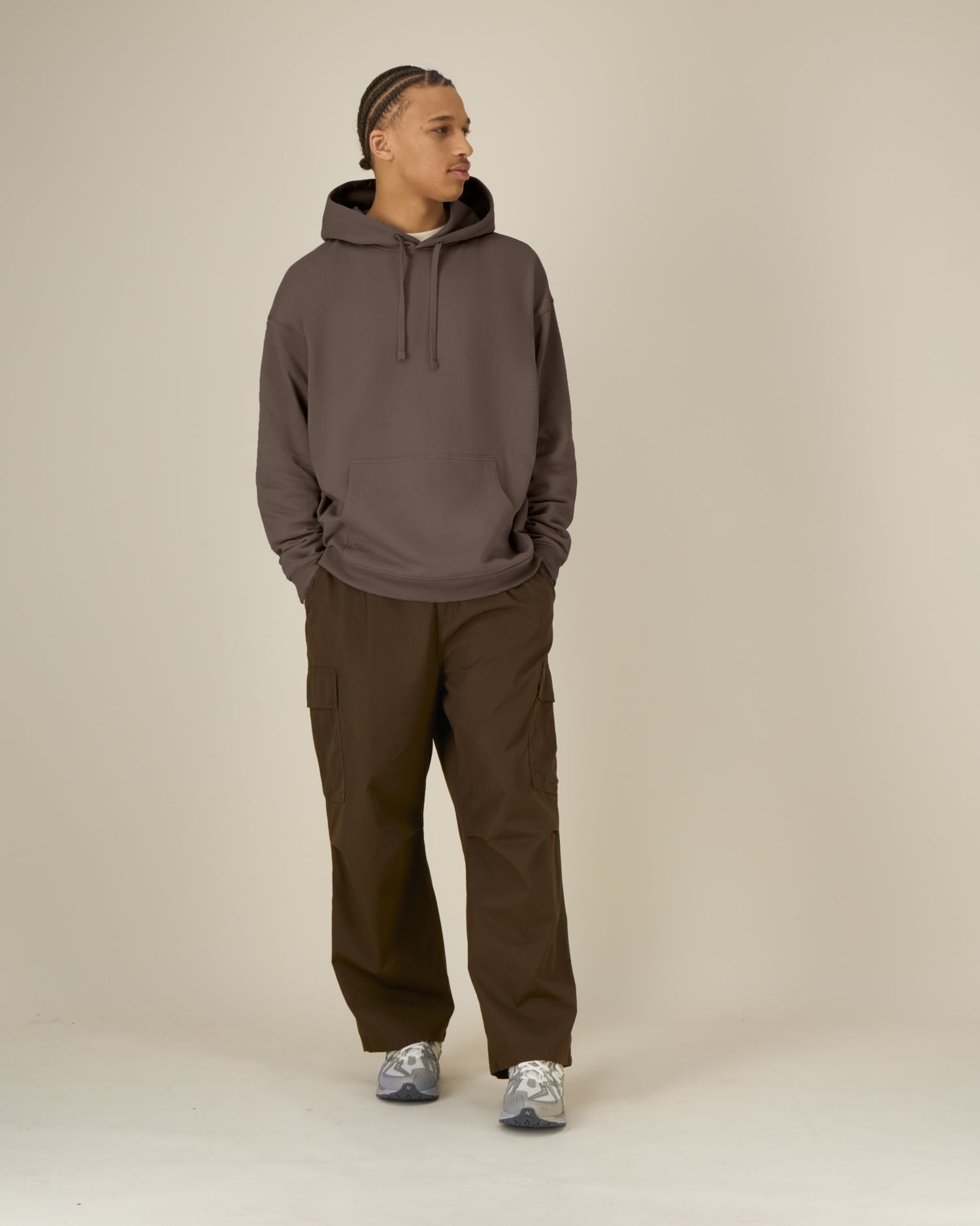 Bluza z kapturem unisex oversized
