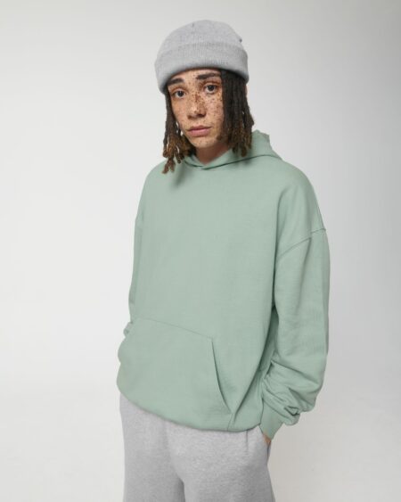Bluza z kapturem unisex boxy sucha w dotyku
