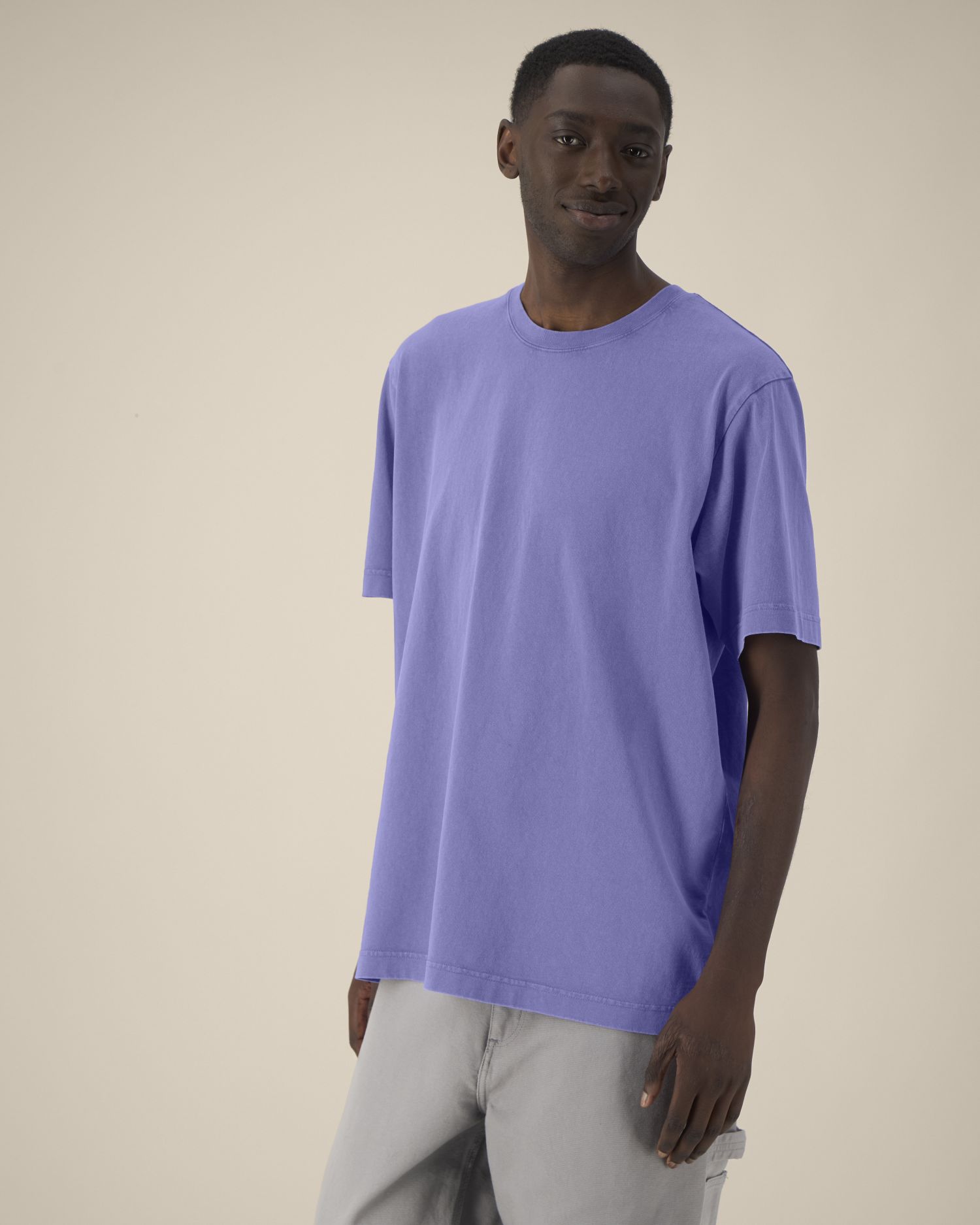 T-shirt unisex gruby garment-dyed