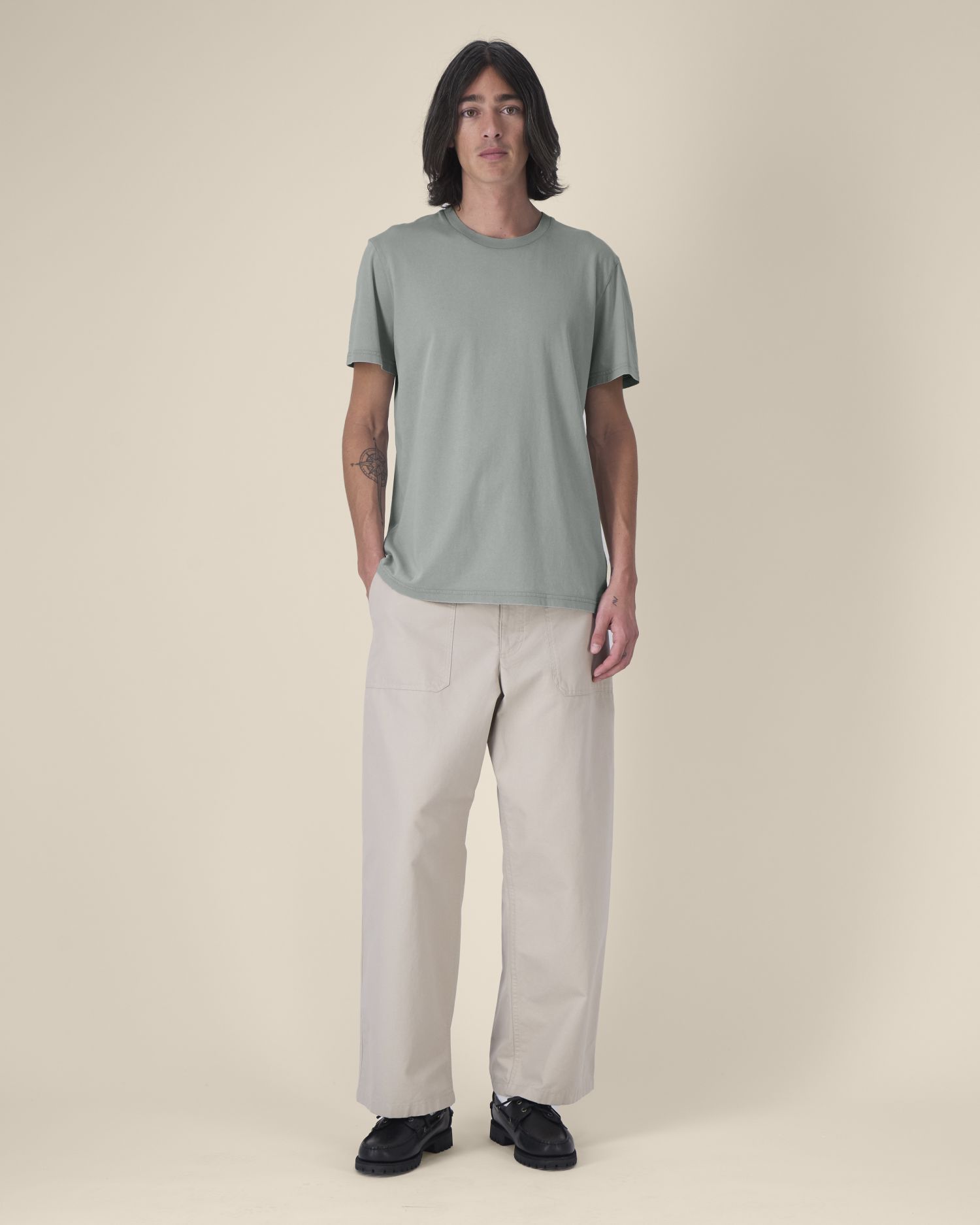 T-shirt unisex garment-dyed