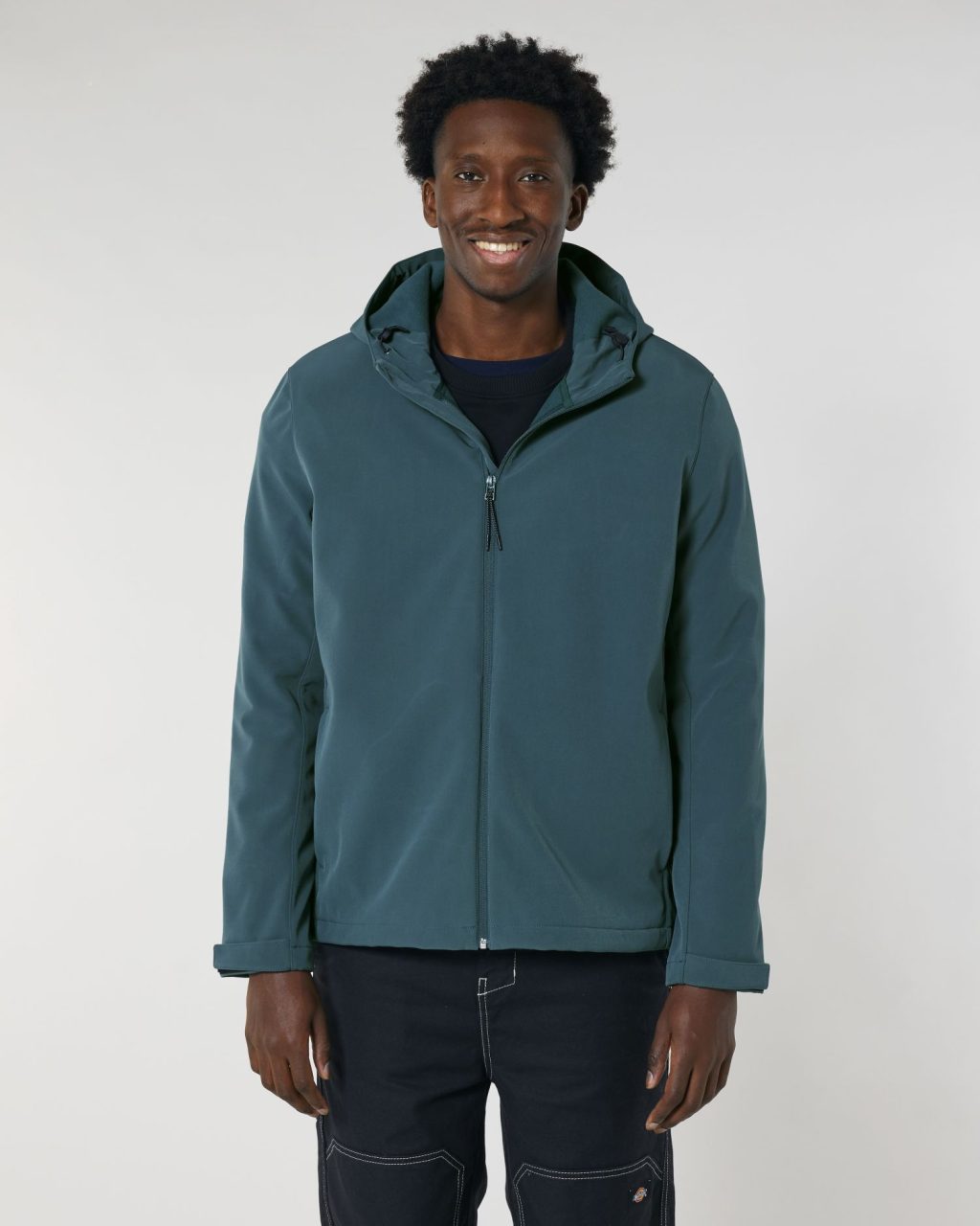 Kurtka softshell męska z kapturem - obrazek 8
