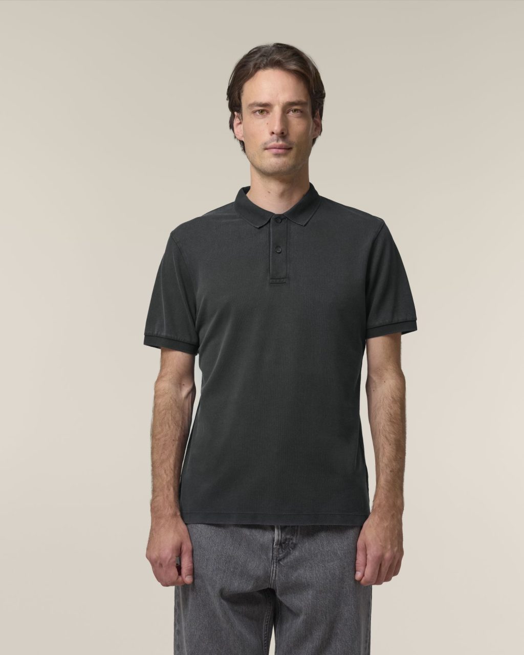 Koszulka polo unisex garment-dyed - obrazek 9