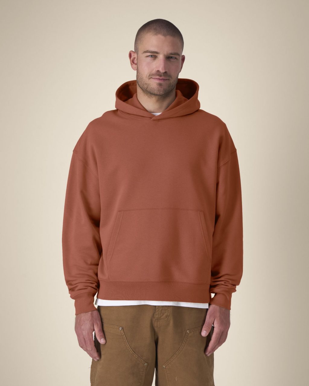 Bluza z kapturem unisex relaxed - obrazek 3