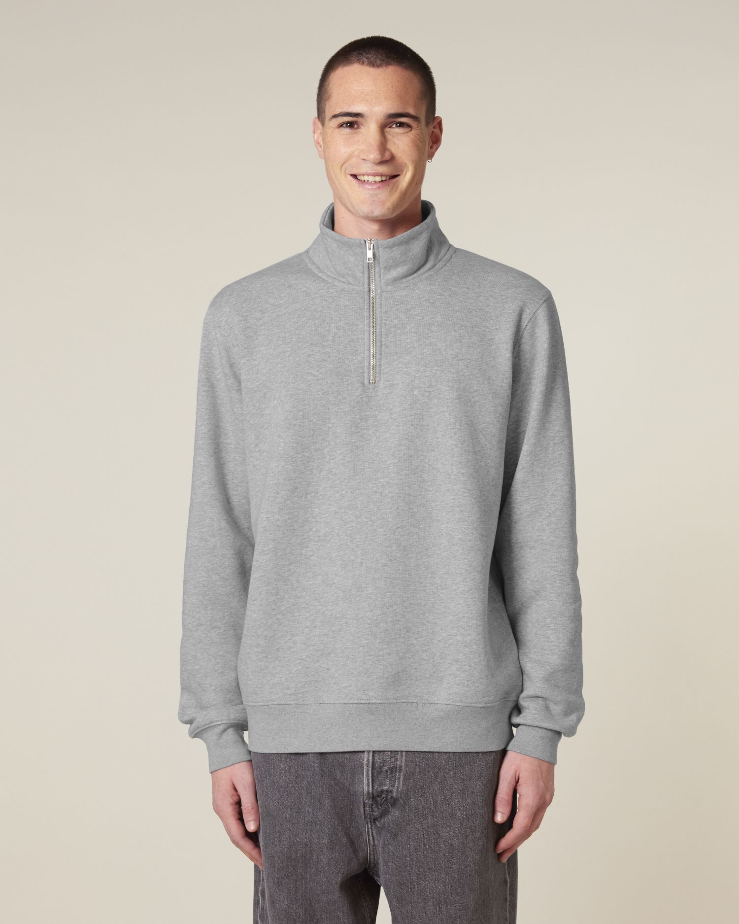 Bluza unisex z krótkim zamkiem - obrazek 6