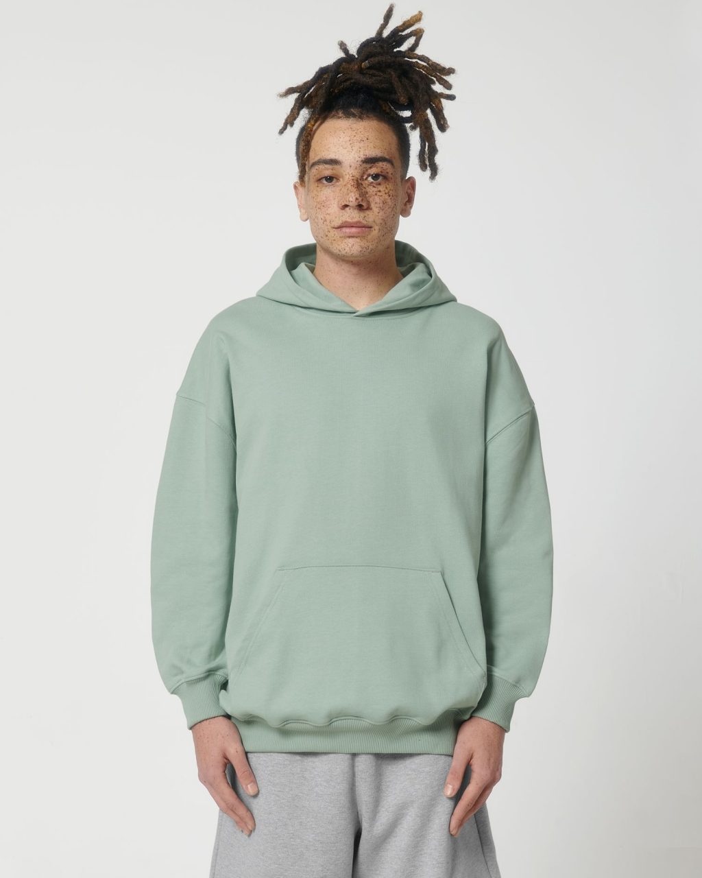 Bluza z kapturem unisex boxy sucha w dotyku - obrazek 6