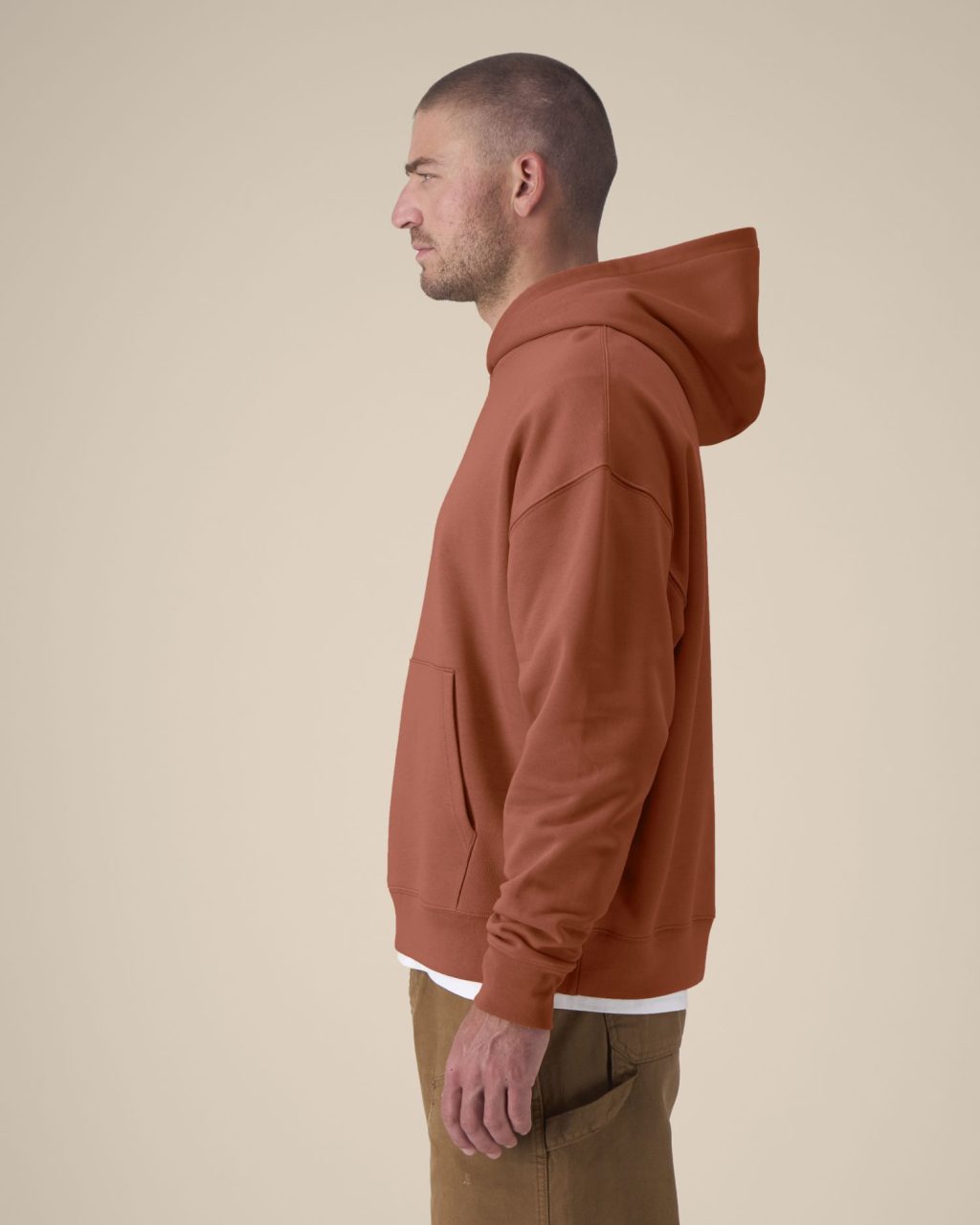Bluza z kapturem unisex relaxed - obrazek 4