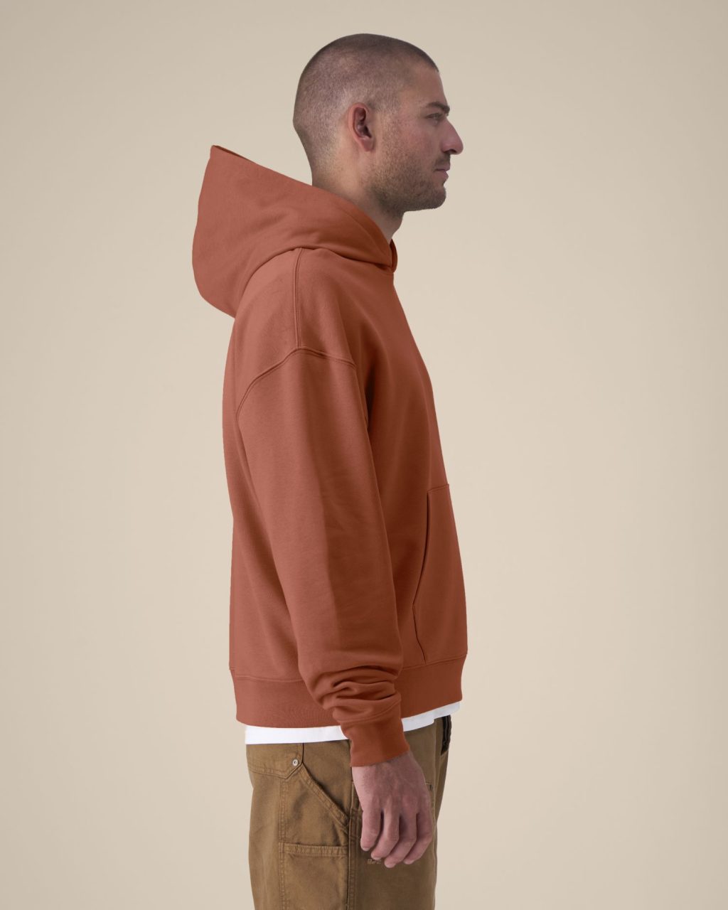 Bluza z kapturem unisex relaxed - obrazek 5