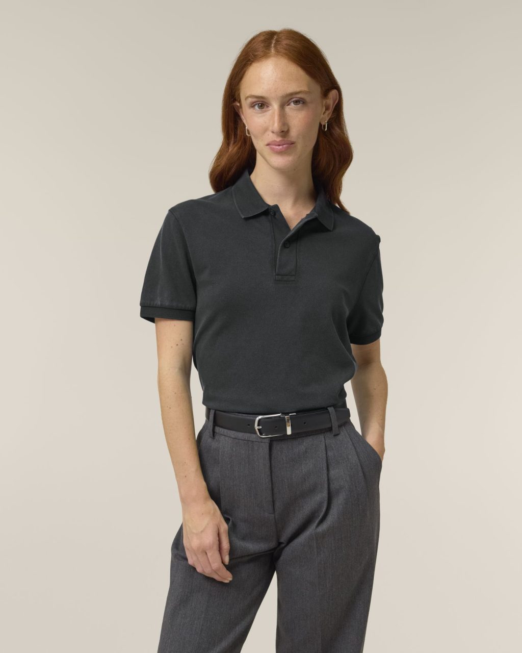 Koszulka polo unisex garment-dyed - obrazek 11