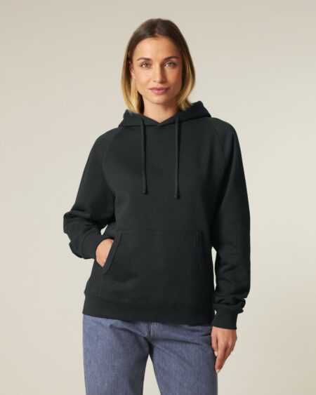 Bluza z kapturem unisex relaxed z rękawami raglanowymi