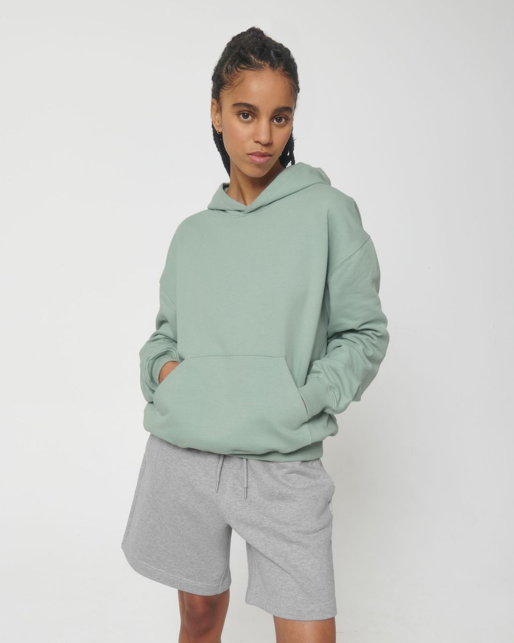 Bluza z kapturem unisex boxy sucha w dotyku - obrazek 9