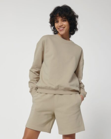 Bluza unisex crewneck boxy sucha w dotyku