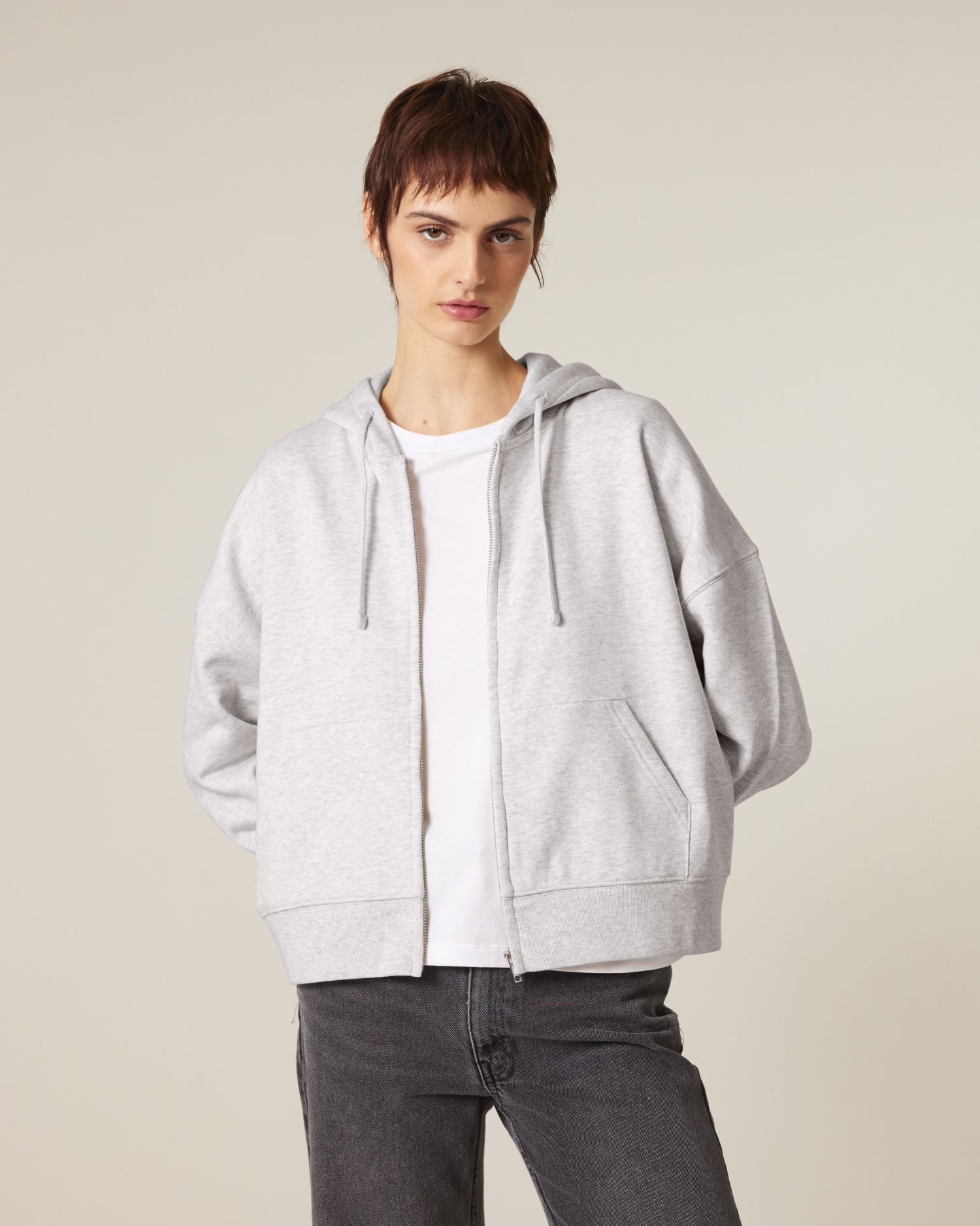 Rozpinana bluza z kapturem damska Iconic
