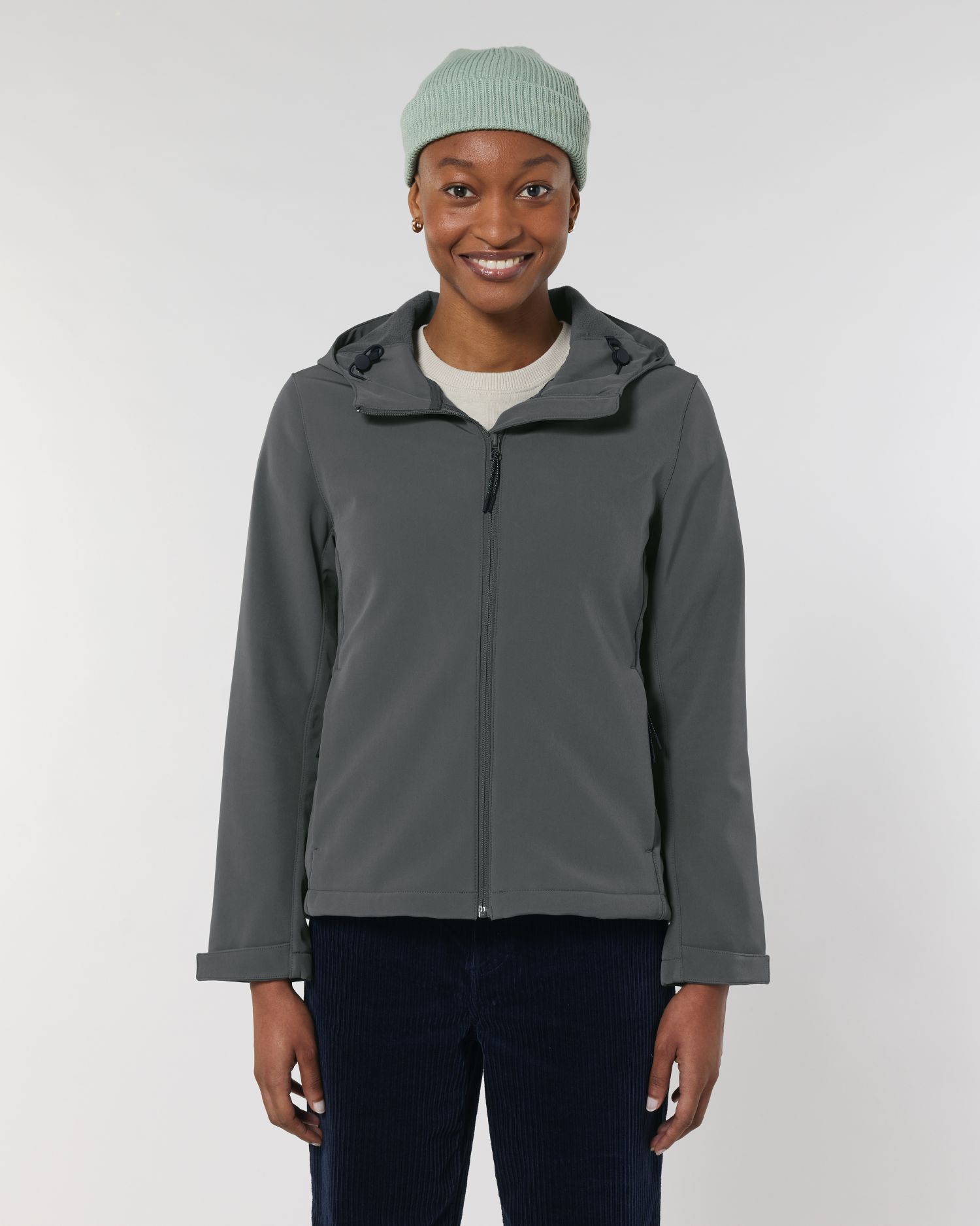 Kurtka softshell damska z kapturem - obrazek 8