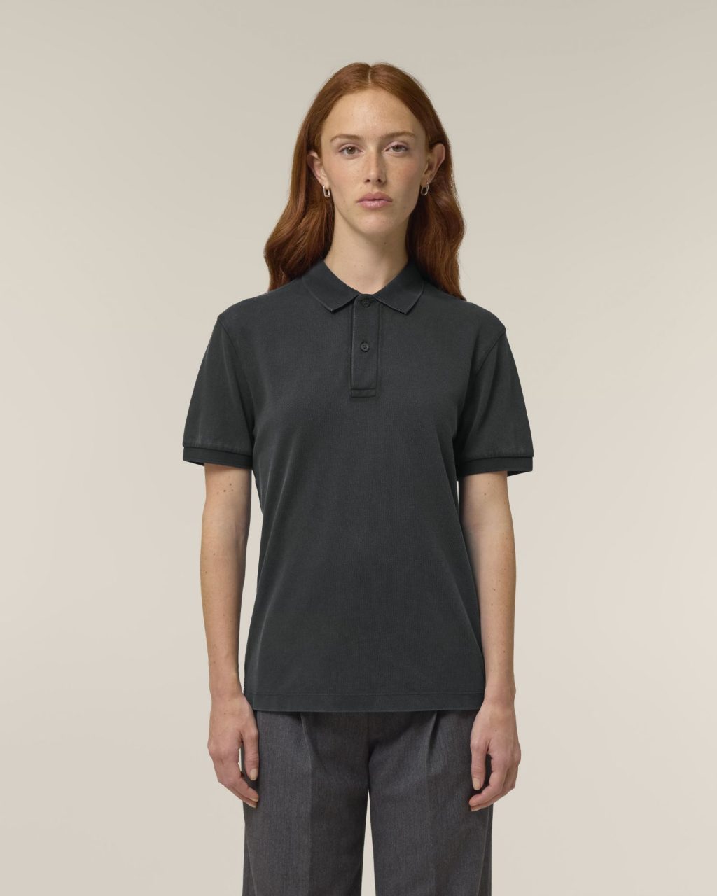 Koszulka polo unisex garment-dyed - obrazek 12