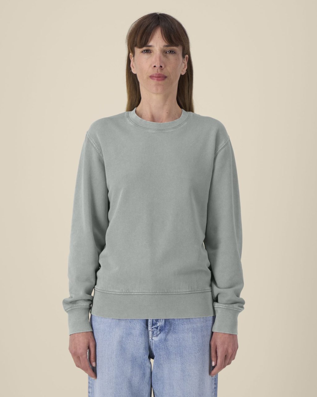 Bluza unisex crewneck garment-dyed z French Terry - obrazek 8