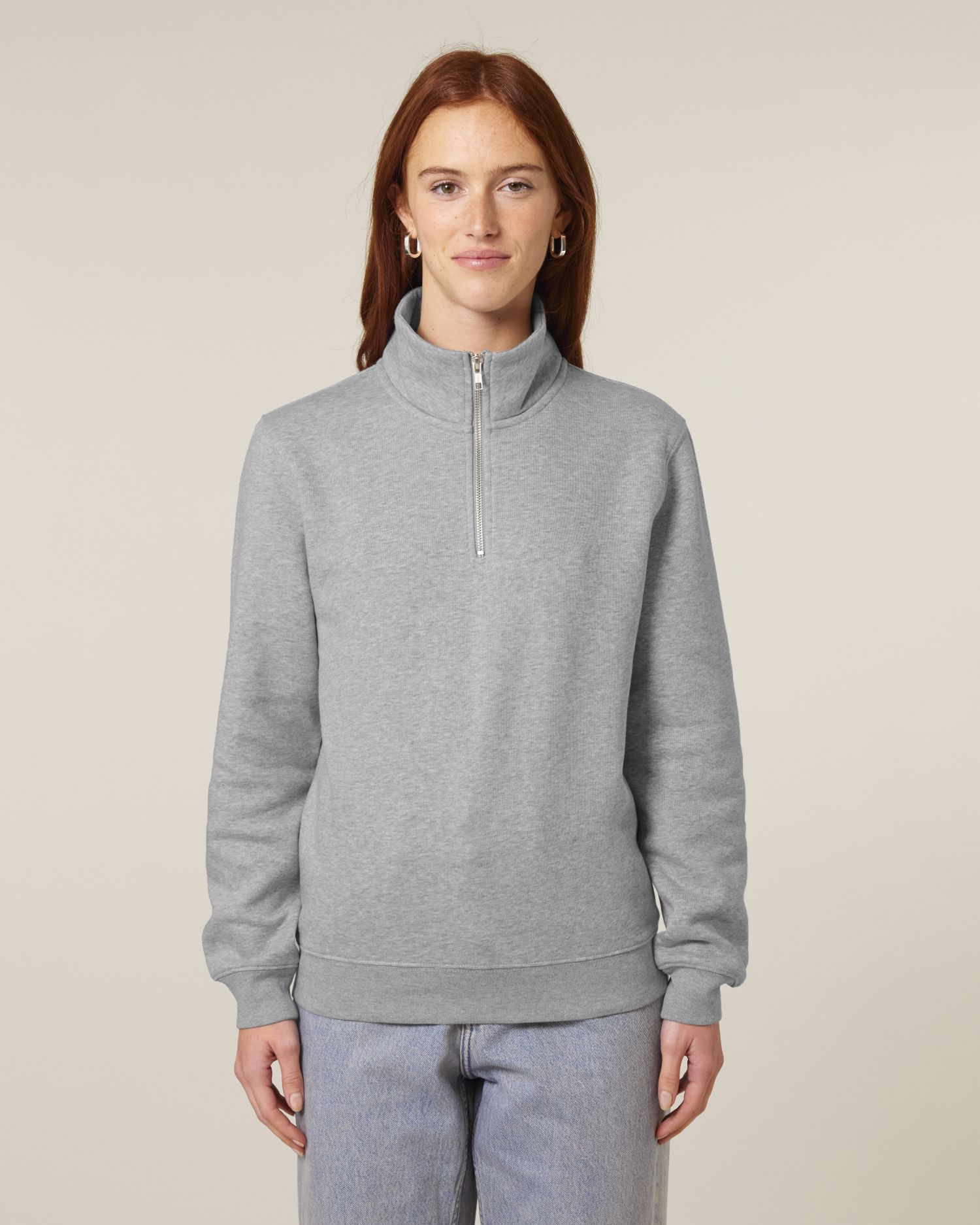 Bluza unisex z krótkim zamkiem - obrazek 9