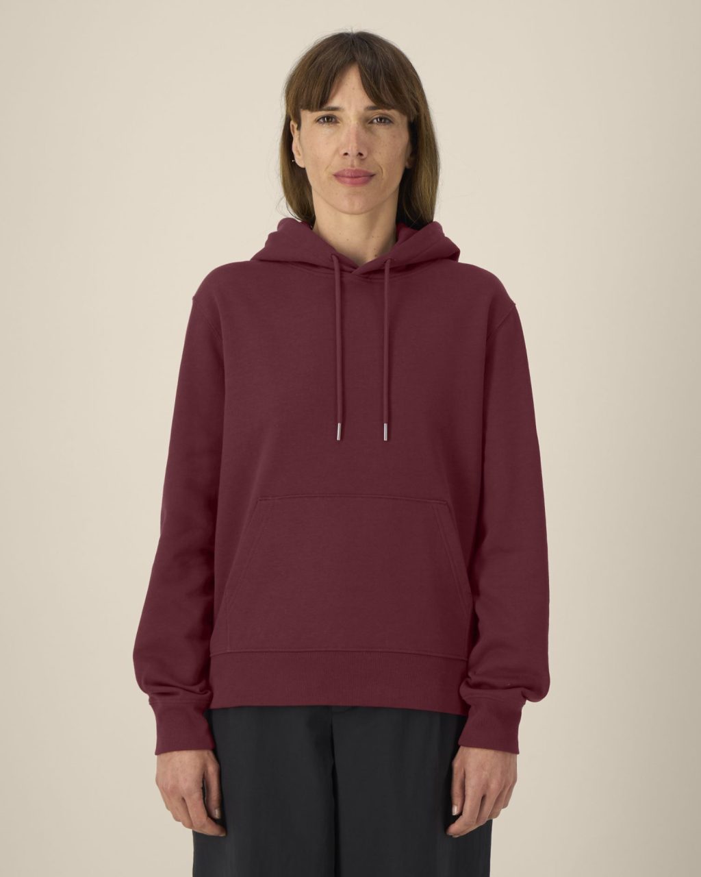 Bluza z kapturem unisex z bawełny z recyklingu - obrazek 8