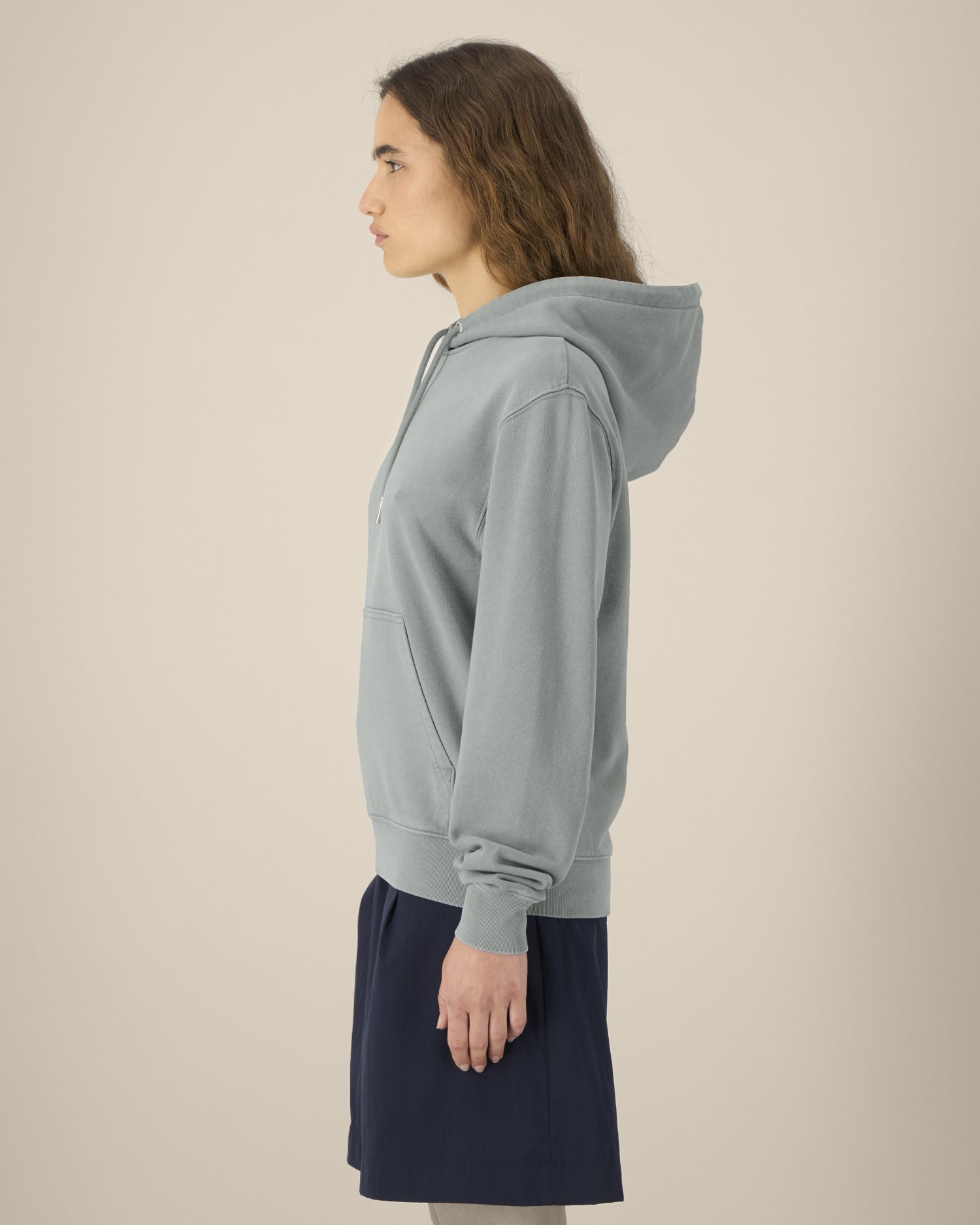 Bluza z kapturem unisex garment-dyed z French Terry - obrazek 10
