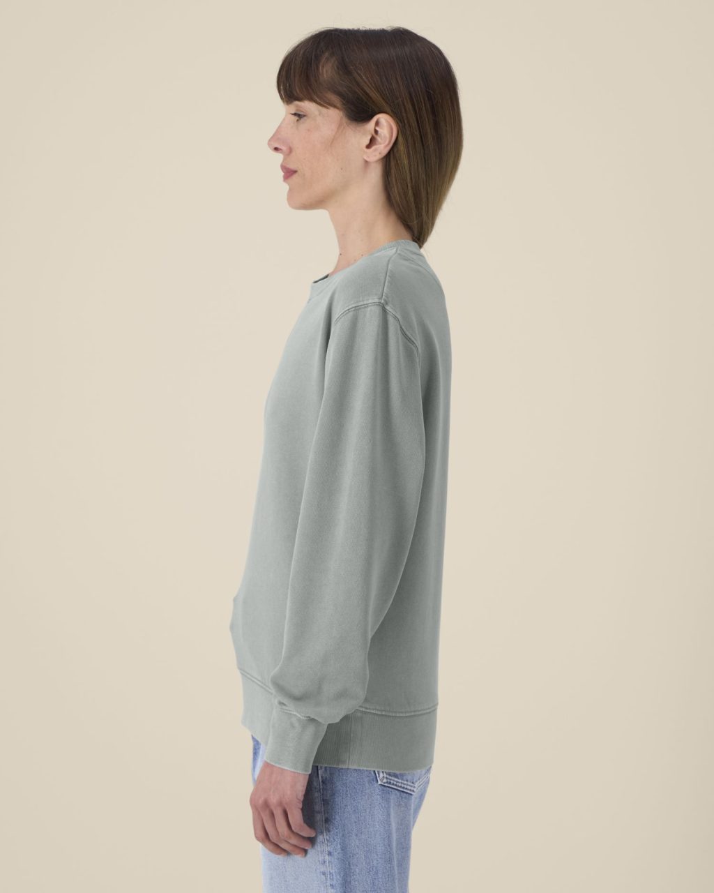 Bluza unisex crewneck garment-dyed z French Terry - obrazek 9