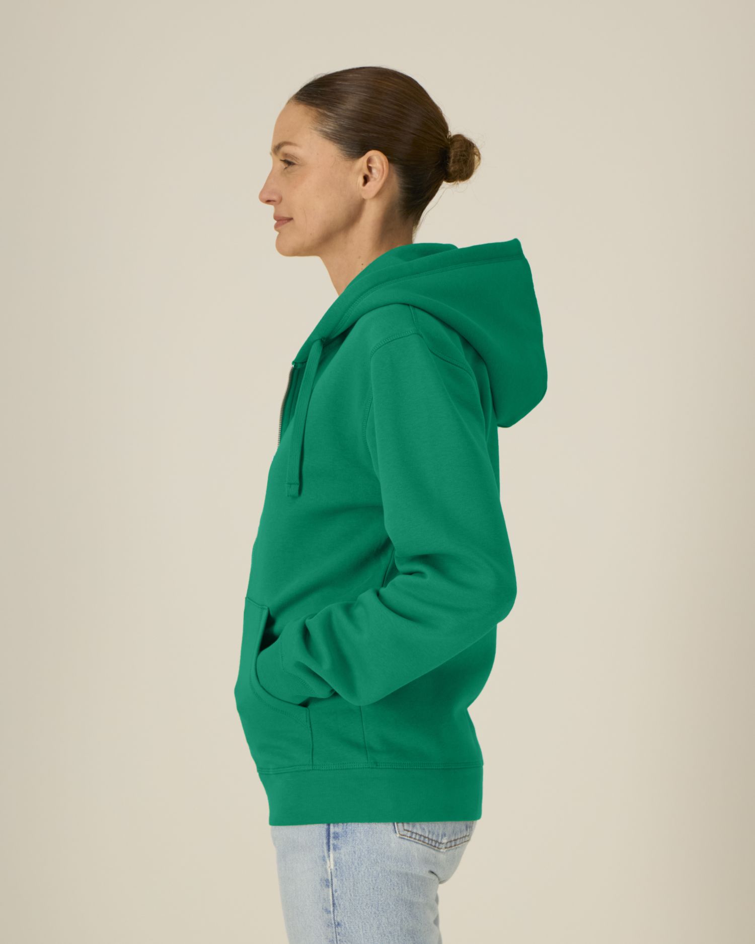 Rozpinana bluza z kapturem unisex - obrazek 8