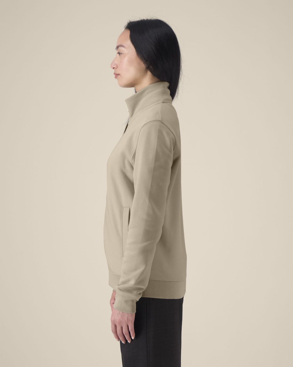 Rozpinana bluza unisex ze stójką - obrazek 11
