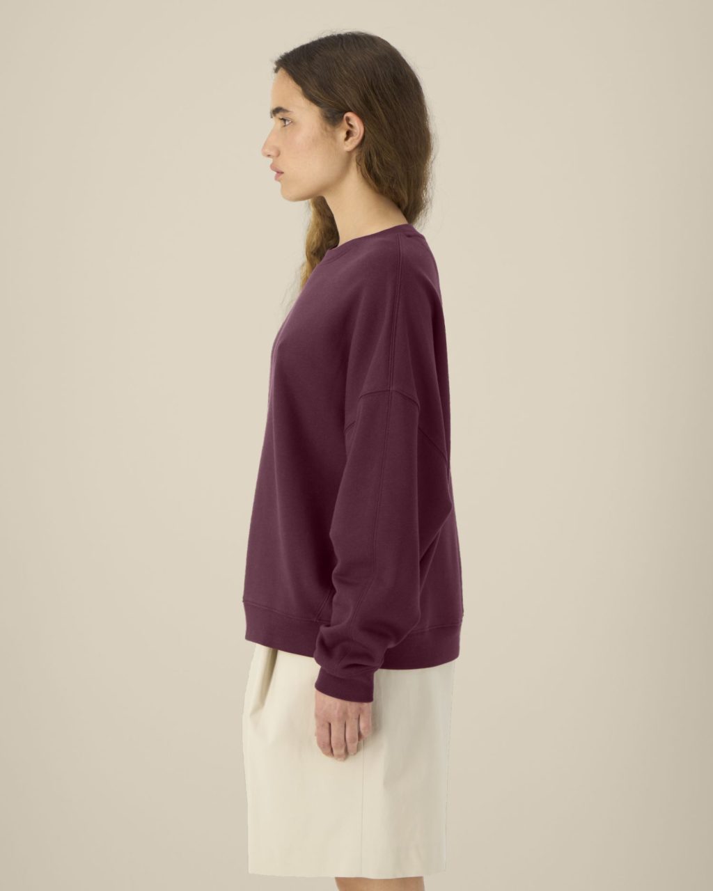 Bluza damska crewneck z bawełny i TENCEL™ Modal - obrazek 5