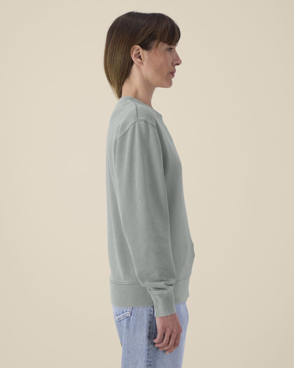 Bluza unisex crewneck garment-dyed z French Terry - obrazek 10