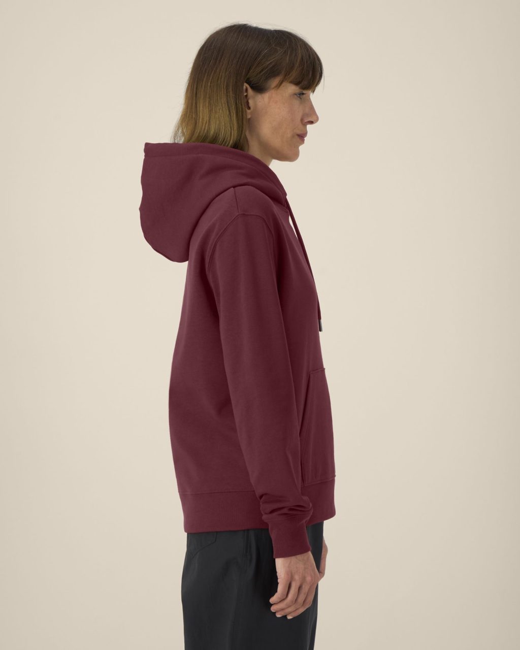 Bluza z kapturem unisex z bawełny z recyklingu - obrazek 10