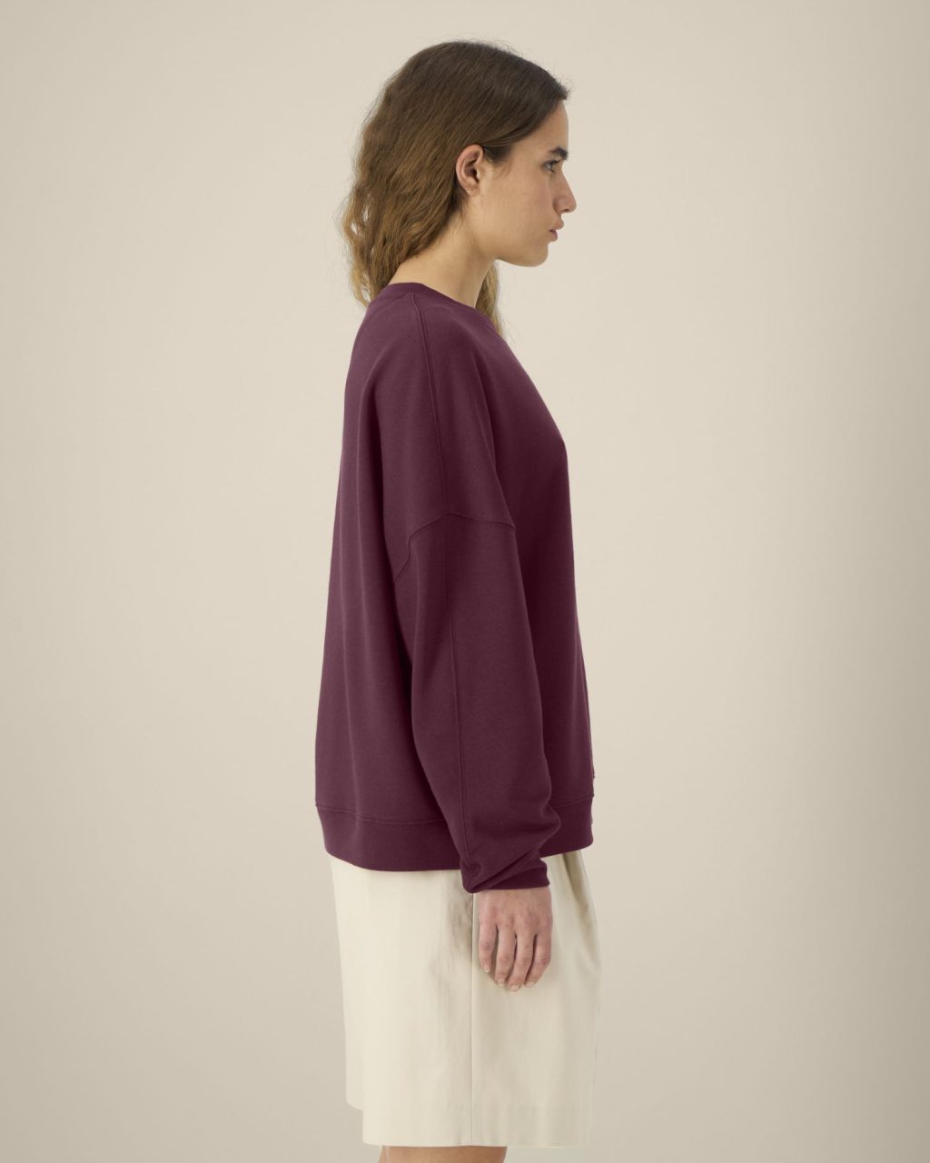 Bluza damska crewneck z bawełny i TENCEL™ Modal - obrazek 6