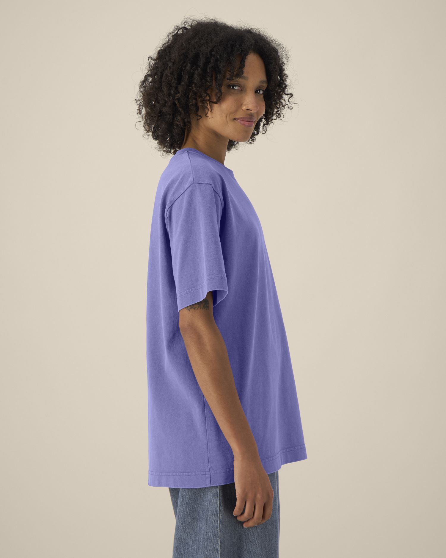T-shirt unisex gruby garment-dyed - obrazek 11