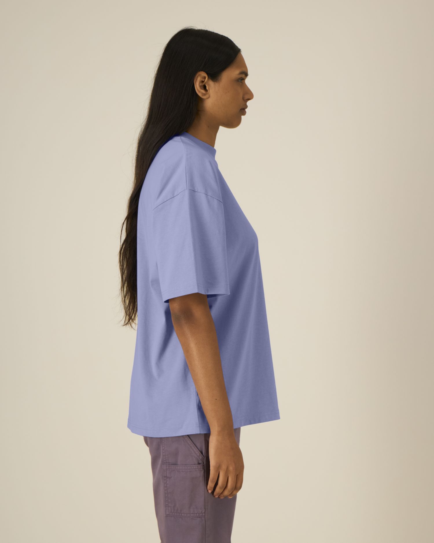 T-shirt unisex oversized ze stójką - obrazek 9