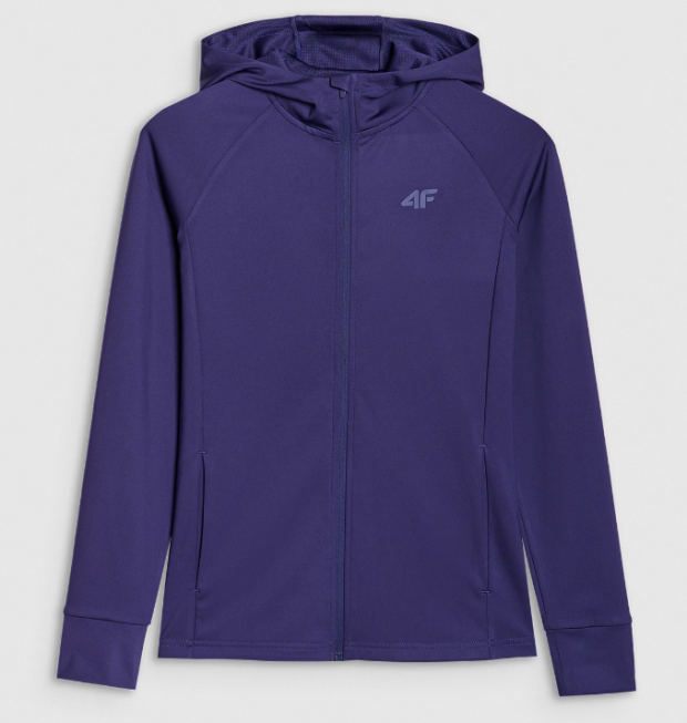 Fioletowa bluza 4F
