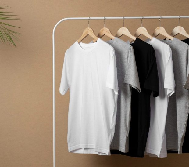 T-shirty reklamowe w białym, szarym oraz czarnym kolorze