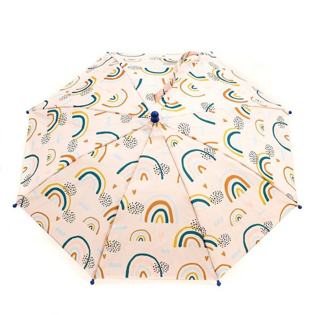parasolka dziecięca z nadrukiem w tęcze