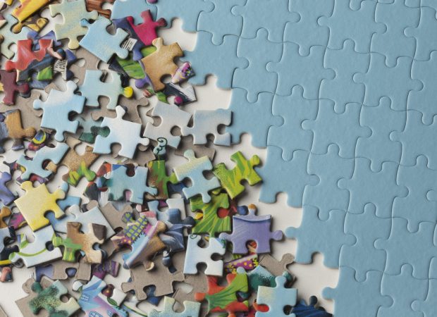 Kolorowe puzzle